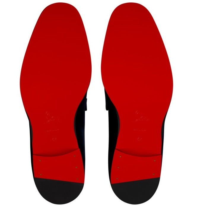Christian Louboutin Mocassim Chambelimoc Perla Night Strass .