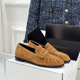 Mocassim YSL camurça brown