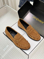 Mocassim YSL camurça brown