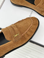 Mocassim YSL camurça brown