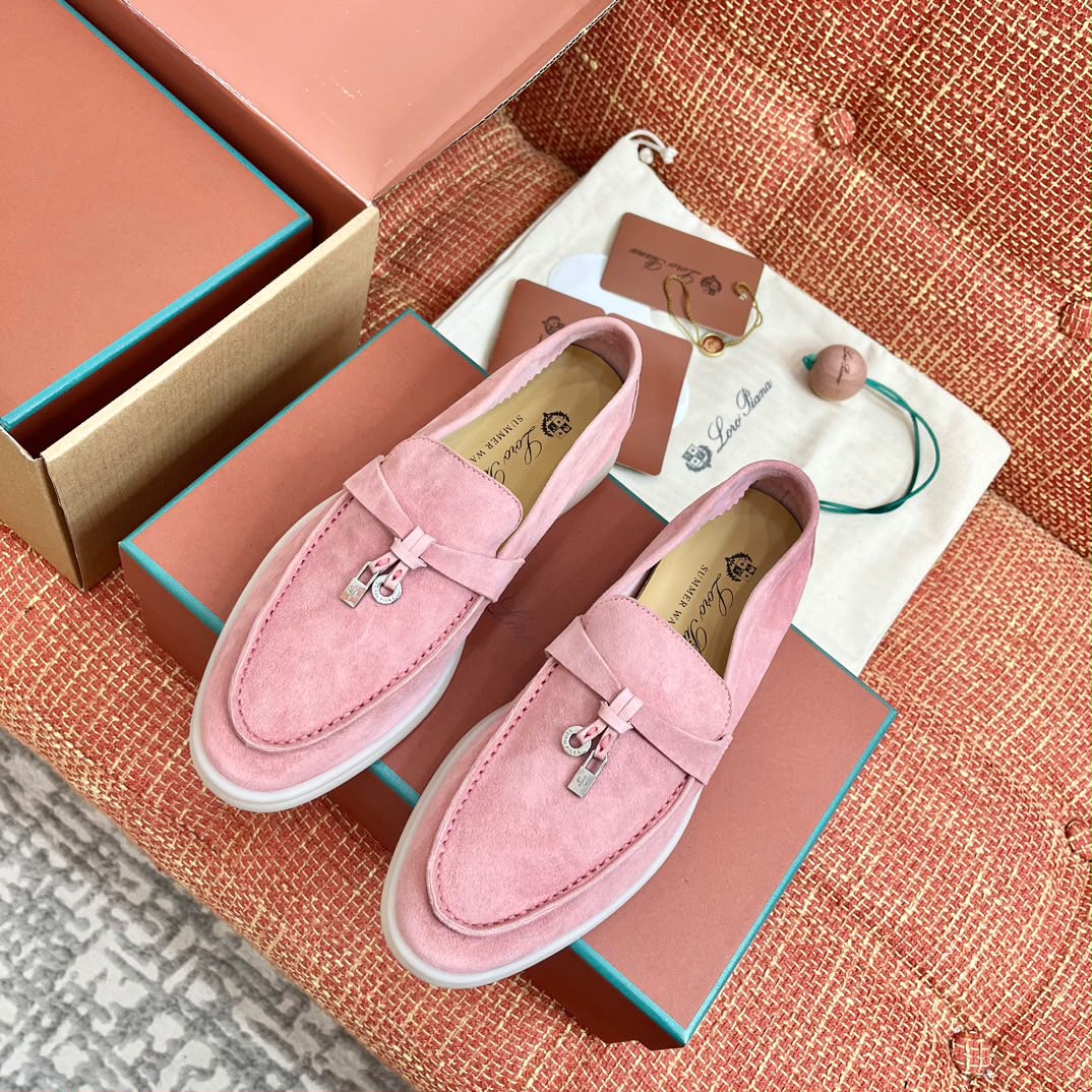 Loro Piana charms Walk pink