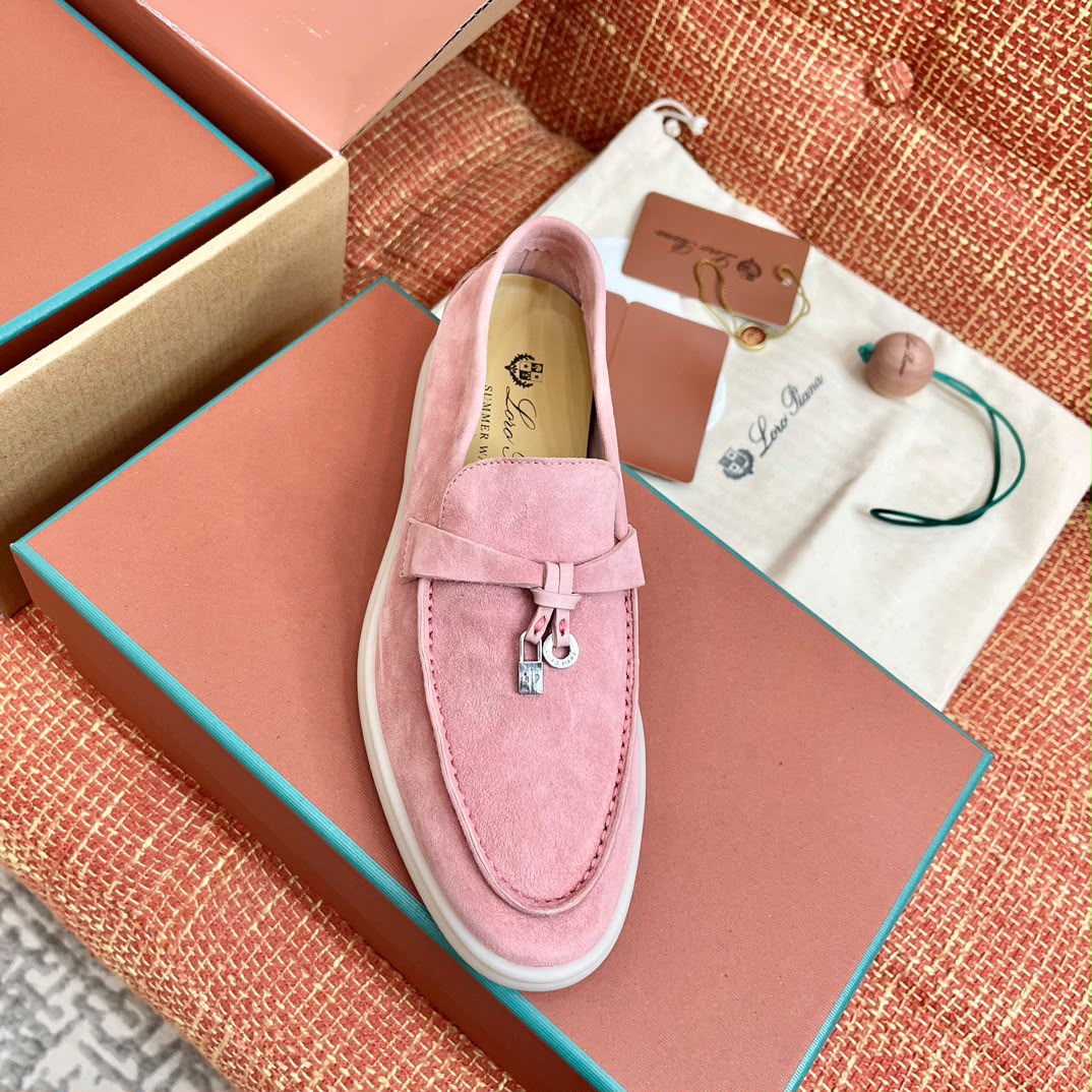 Loro Piana charms Walk pink