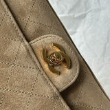 Chanel Classic Double Flap camurça
