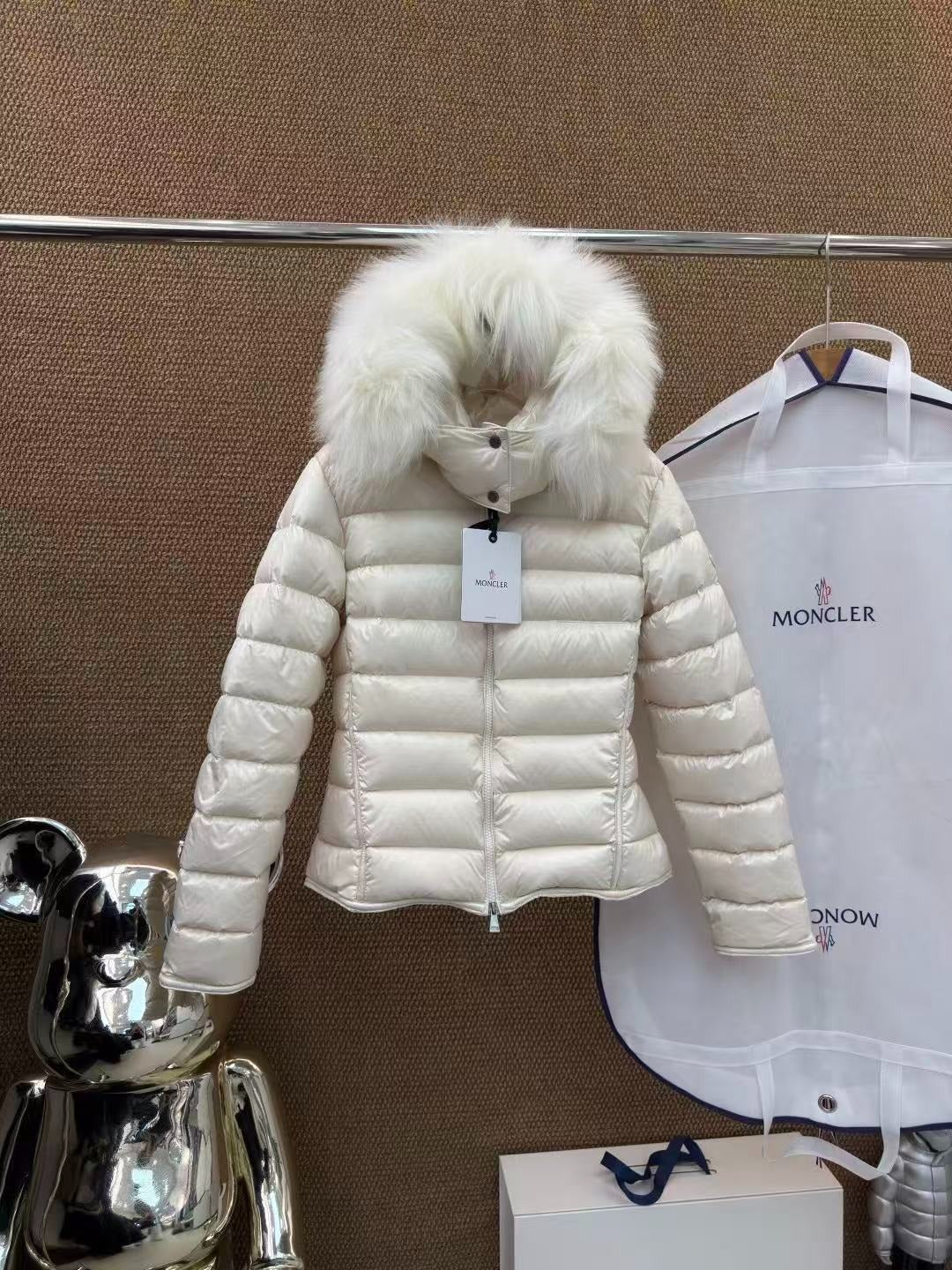 Moncler Jaqueta White