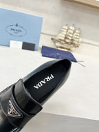 Mocassim Prada Black and brown