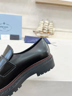 Mocassim Prada Black and brown