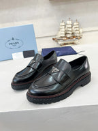 Mocassim Prada Black and brown