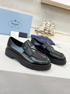 Mocassim Prada Black and brown