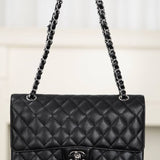 Chanel Classic Flap Bag Prateada