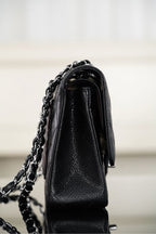 Chanel Classic Flap Bag Prateada