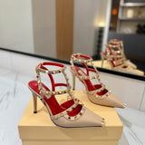 Salto Valentino Garavani Rockstud Caged Pump