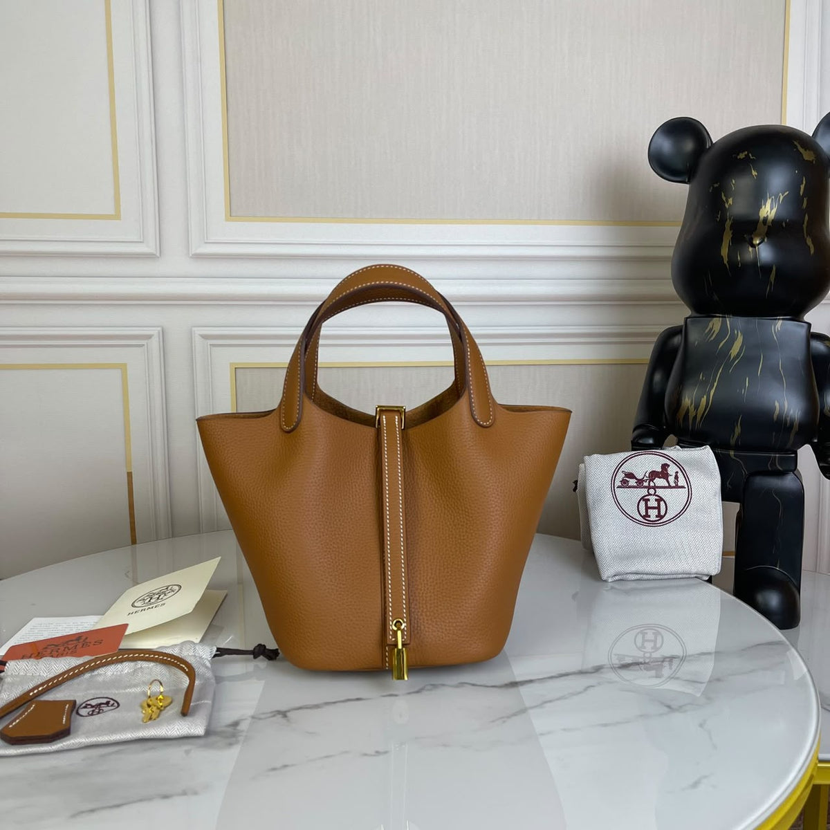 Bolsa Hermes Picotin 18 Brown
