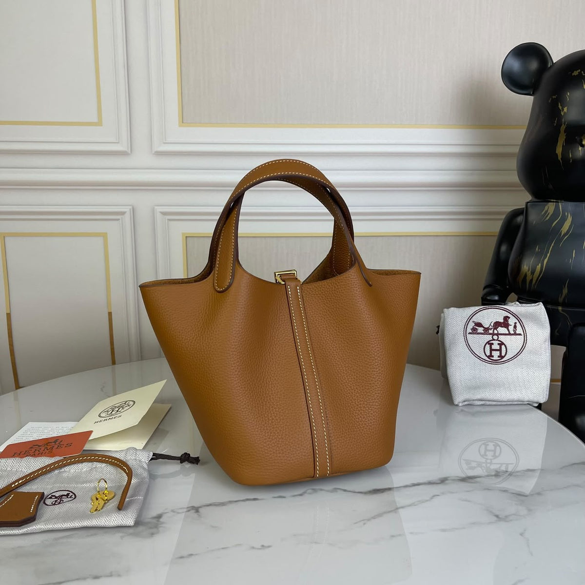 Bolsa Hermes Picotin 18 Brown