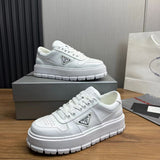 Prada Leather Sneaker White.