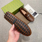 Mocassim GUCCI GG - Marrom