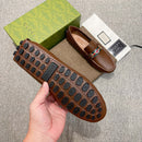 Mocassim GUCCI GG - Marrom