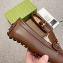 Mocassim GUCCI GG - Marrom