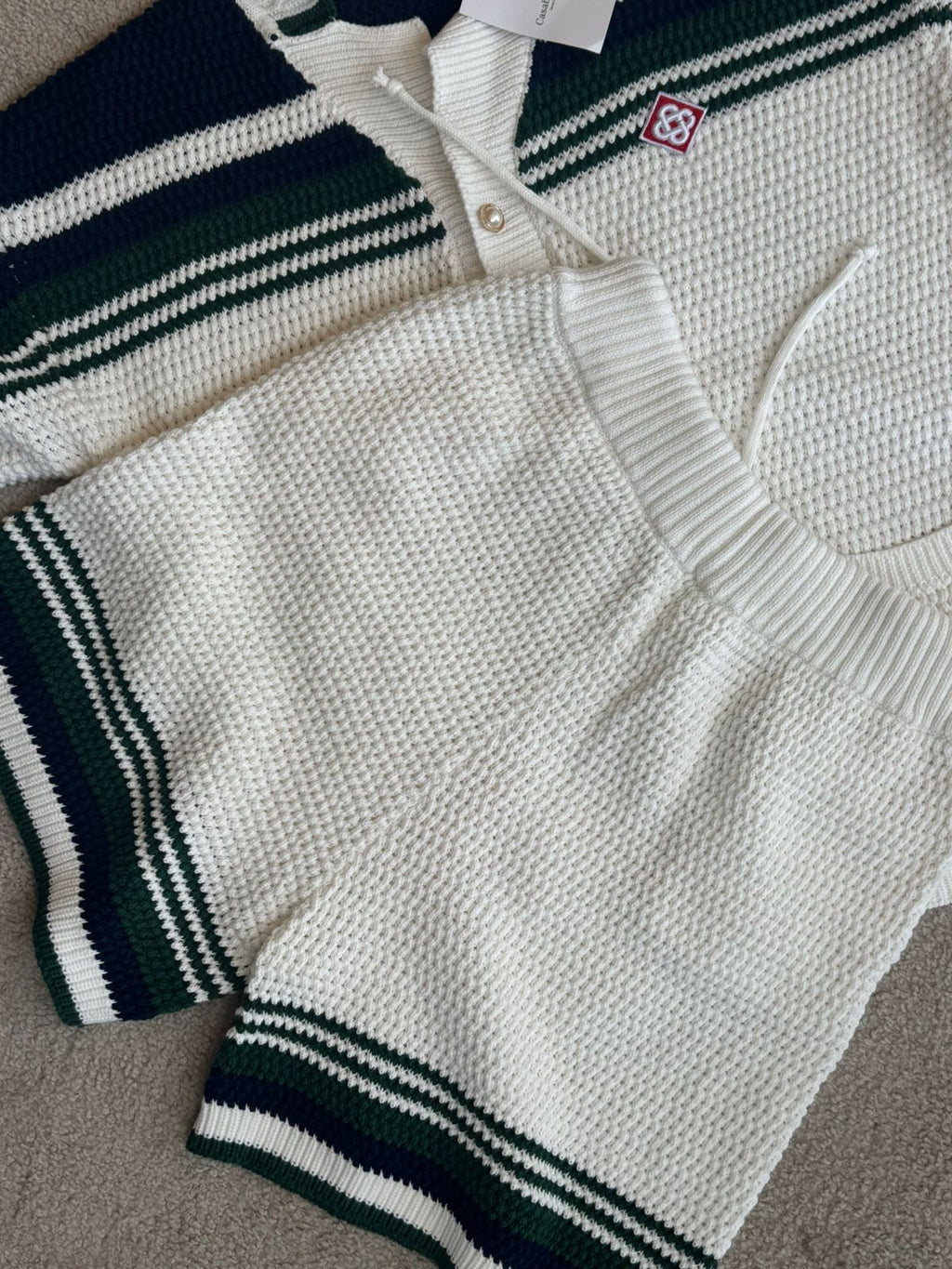 conjunto Casa Blanca Green Blue