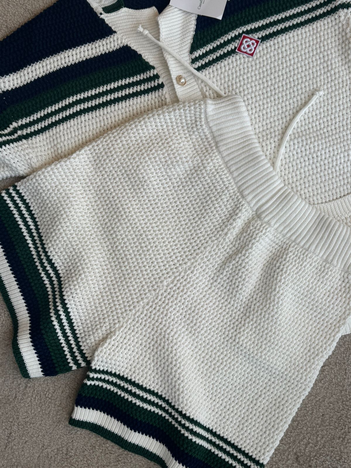 conjunto Casa Blanca Green Blue ( Pronta entrega )