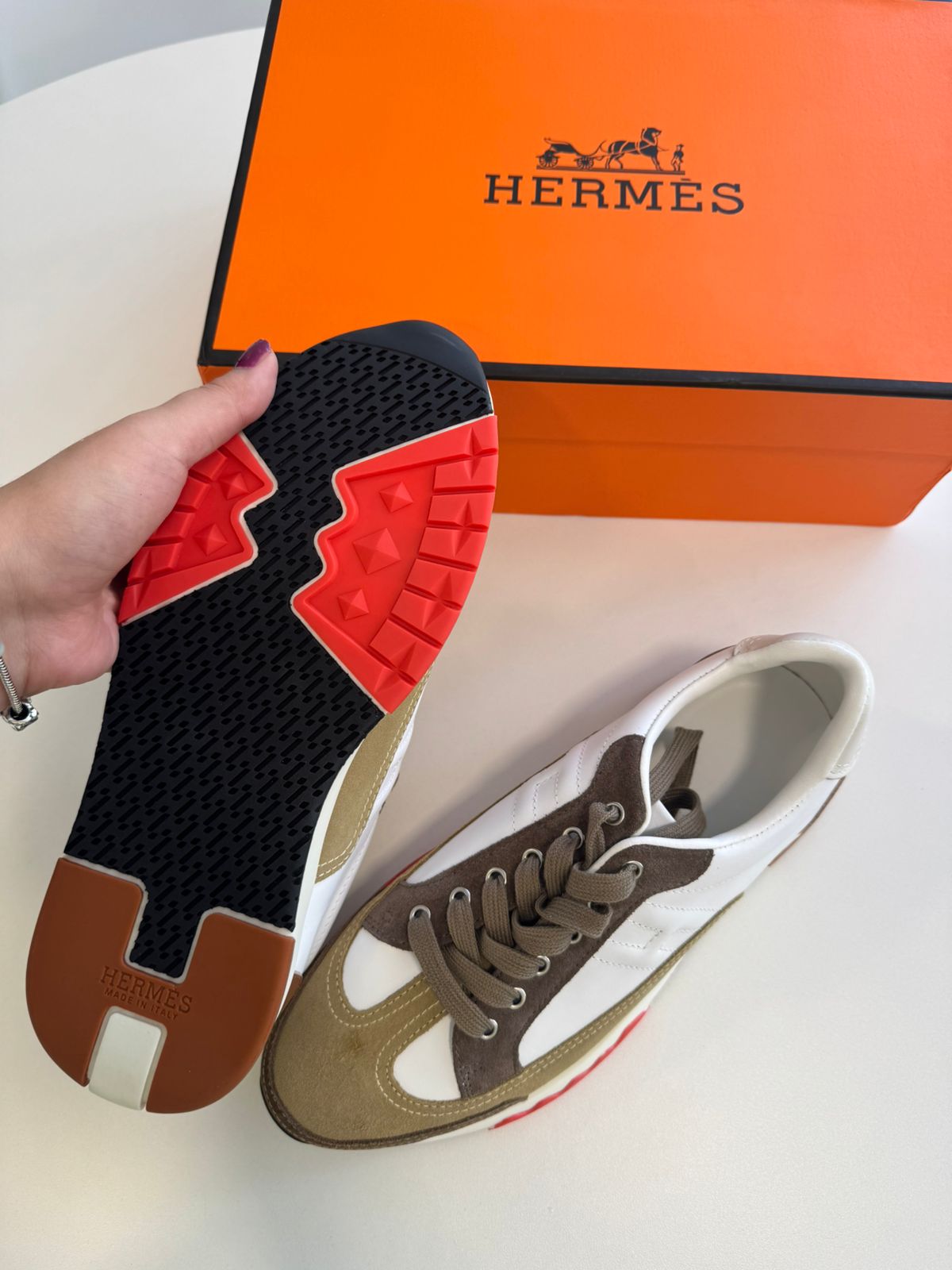 Hermes Trail Sneaker Multicolorido
