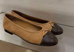 Sapatilha Louis Vuitton Ballerina Flat Beige Brown Monogram