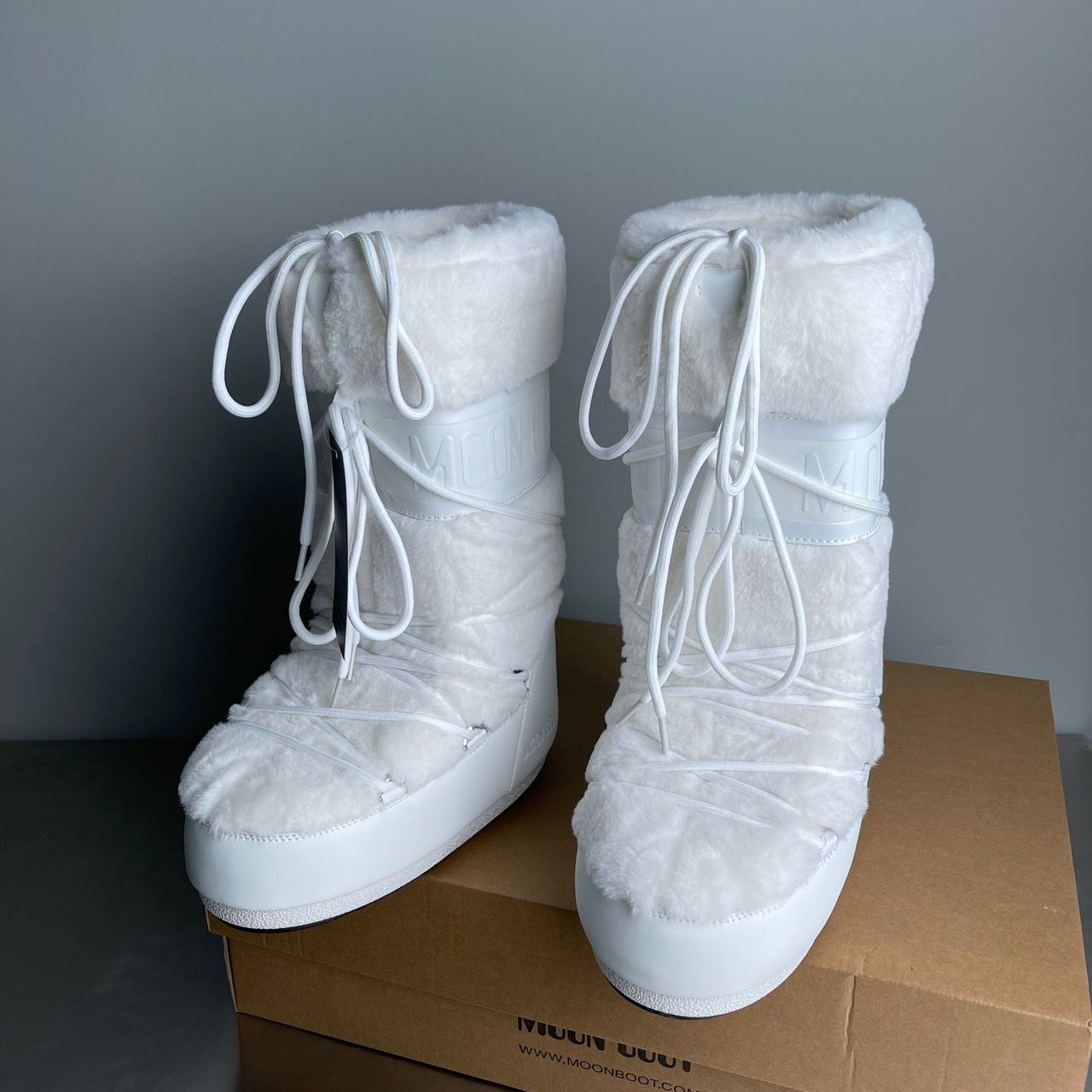 Bota Moon Boot Icon Faux Fur