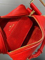 Delvaux Cool Box Nano Red