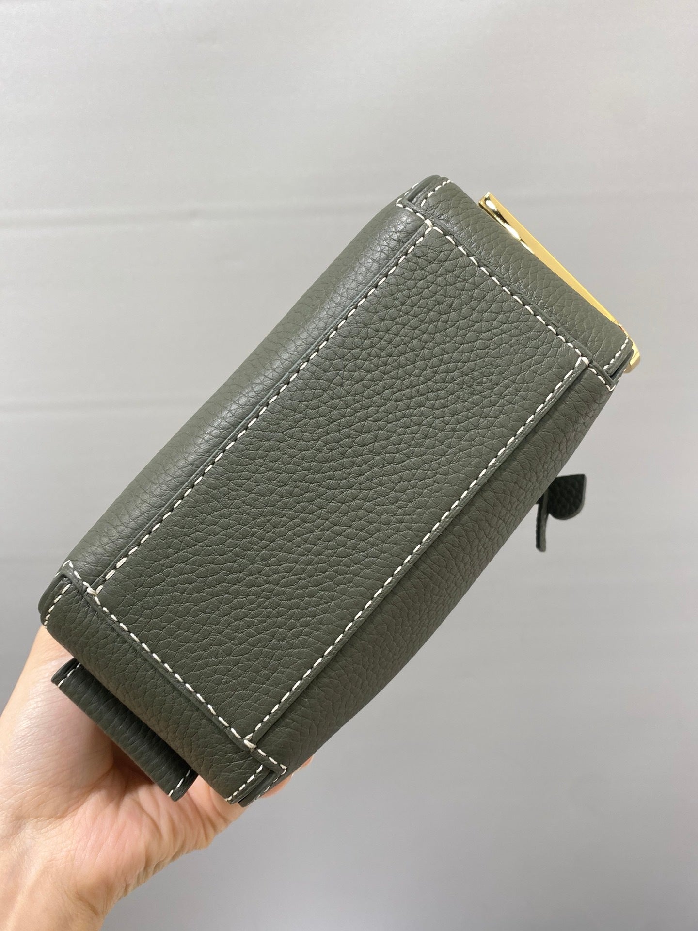 Delvaux Cool Box Nano Army Green