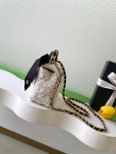 Mini Flap Bag With Top  Handle CHANEL