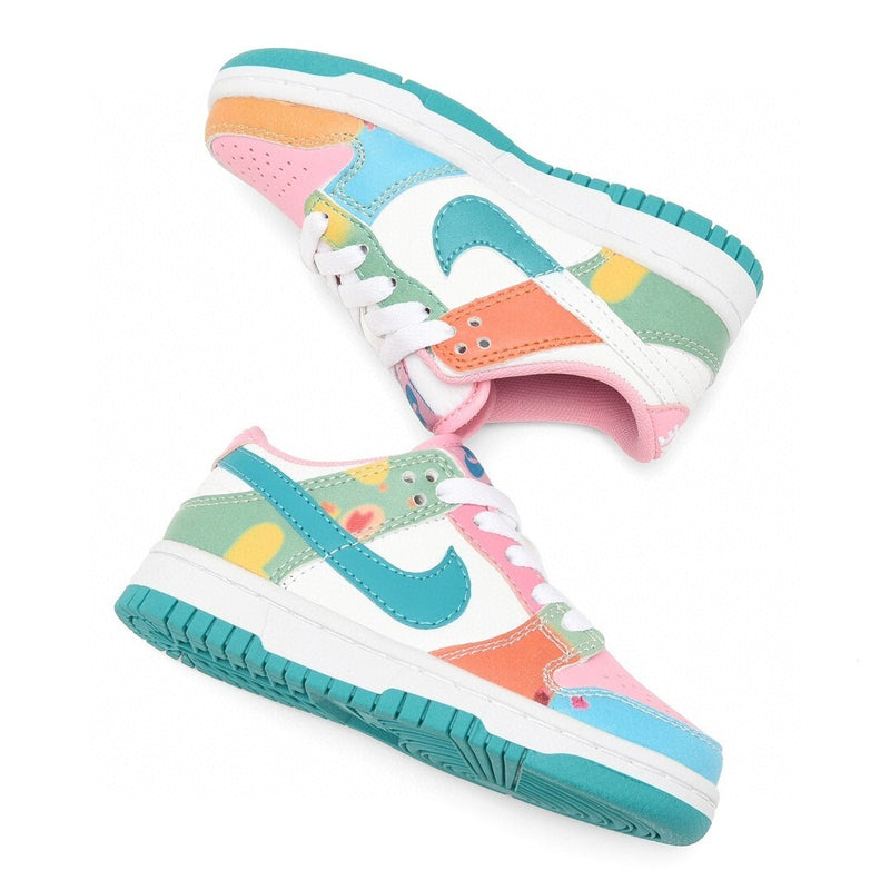 Tênis Nike Dunk Low Multi-Color infantil