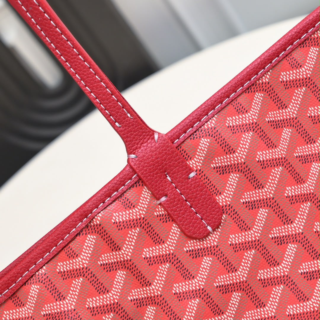 Bag Goyard Saint Louis Tote Red