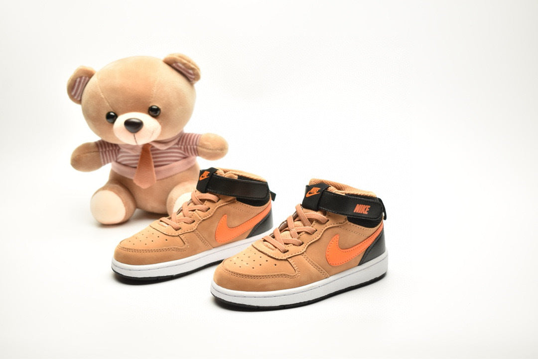 Nike Court Borough Mid 2 Brown Infantil