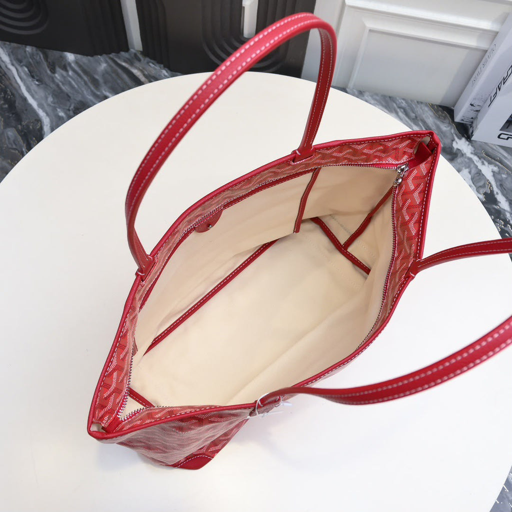 Bag Goyard Saint Louis Tote Red