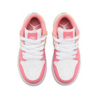 Air Jordan 1 Low SE "Paw Print Pink Foam Infantil