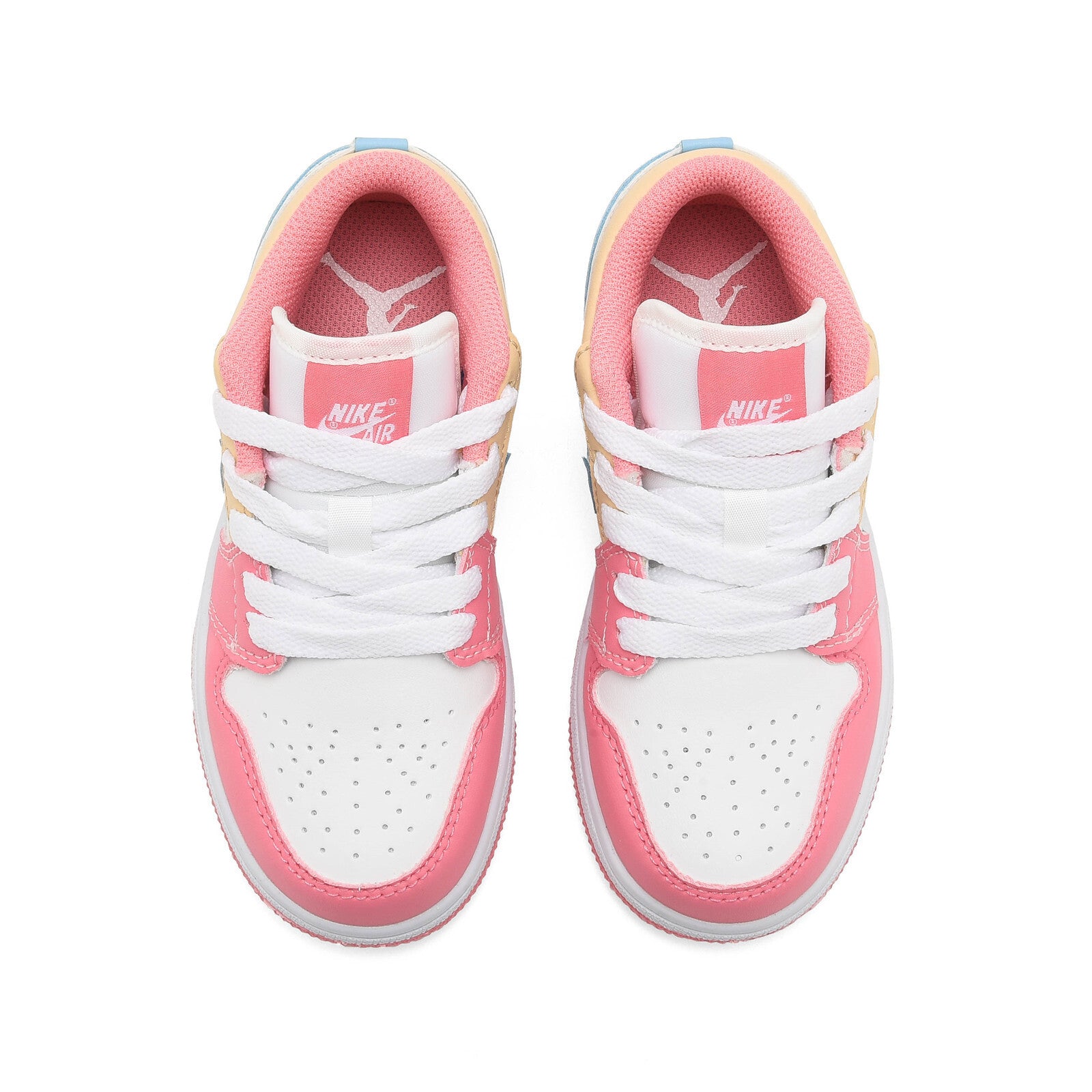 Air Jordan 1 Low SE "Paw Print Pink Foam Infantil