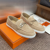 HERMES LOAFER off-white