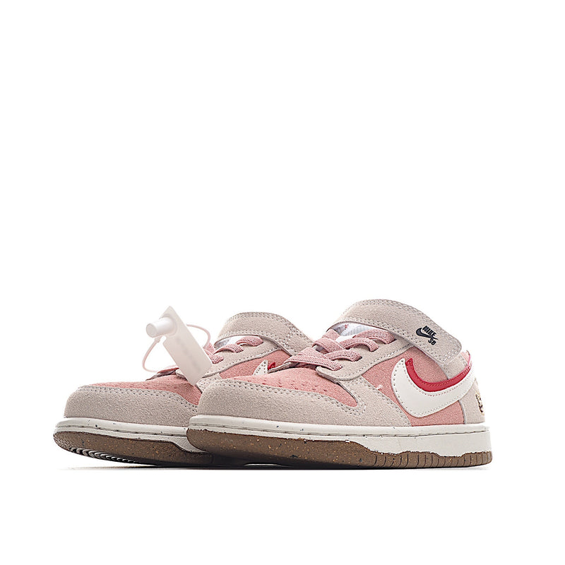 Nike Dunk Low SE 85 Double Swoosh Pink Rabbit infantil