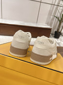 Fendi Match sneakers in white brown