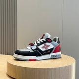 Trainer Red Grey Black