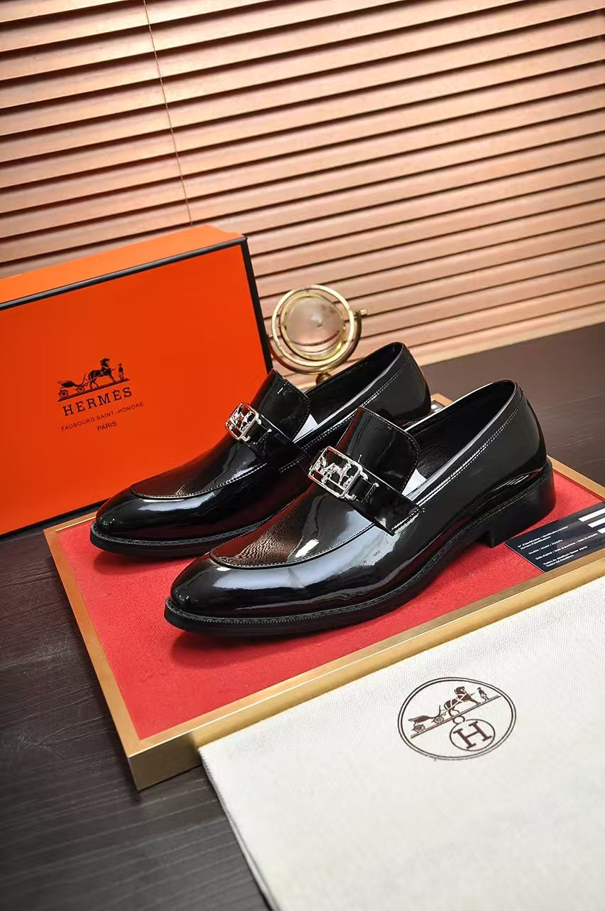 Mocassim Hermès Caleche Buckle