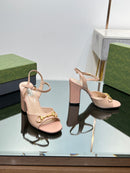 Gucci Sandal Pink Leather