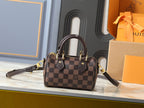 Louis Vuitton Nano Speedy Canvas Damier Ébène