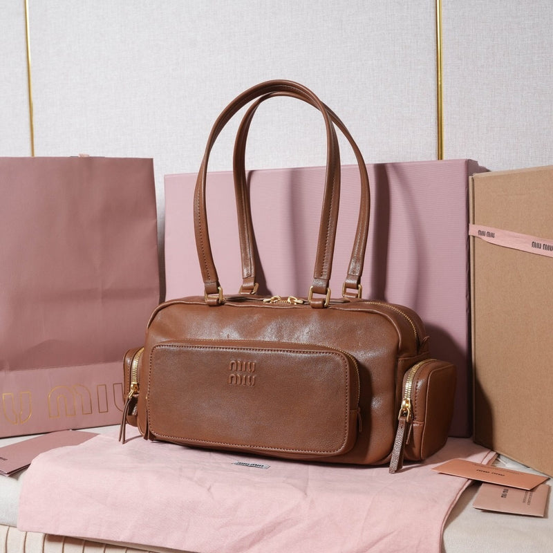 Pocket Nappa Leather Bag