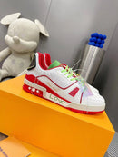 Louis Vuitton Trainer Neon Red