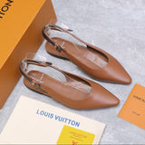 Louis Vuitton Ballerina Legacy Slingback Brown
