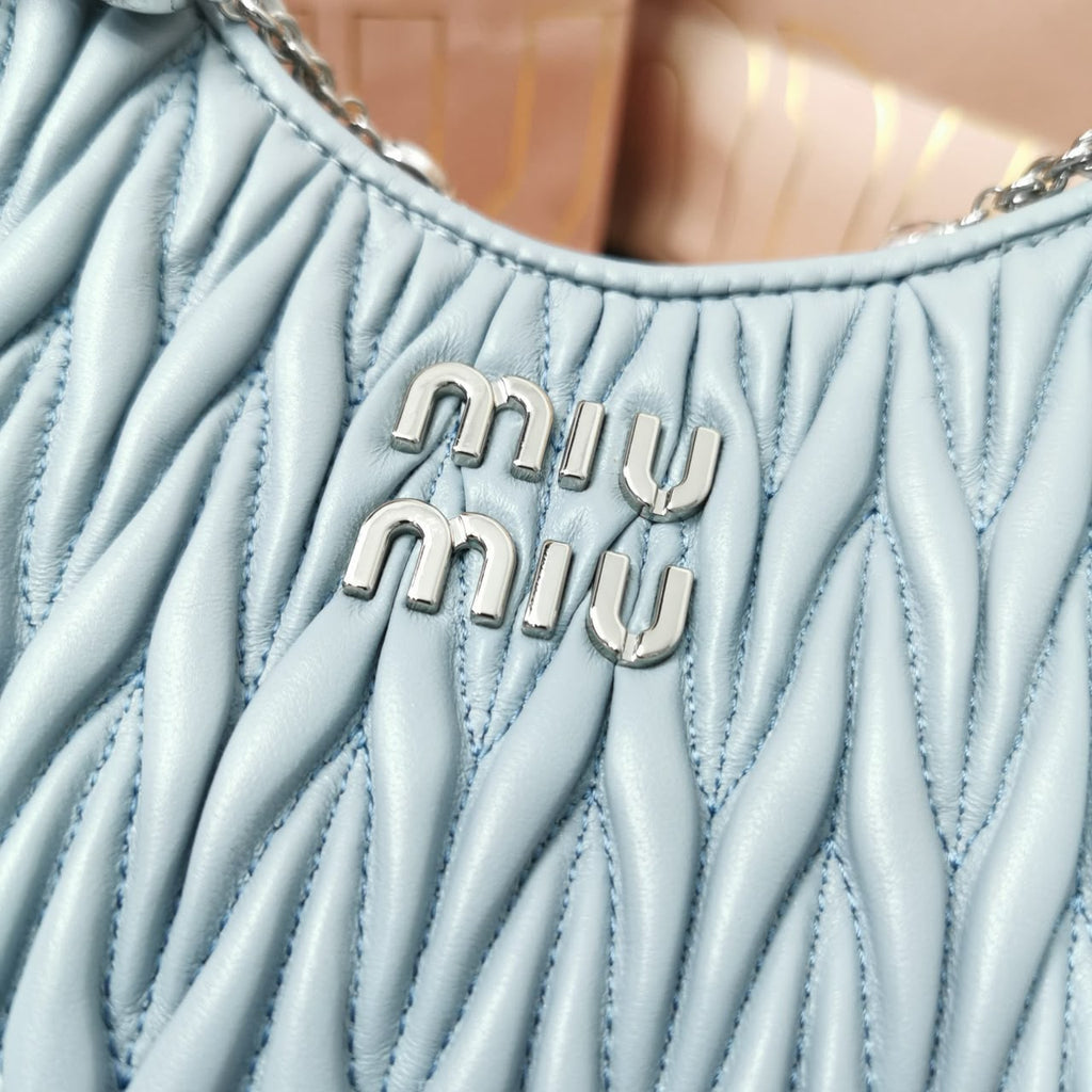 Miu Miu Wander Matelassé Shoulder Bag