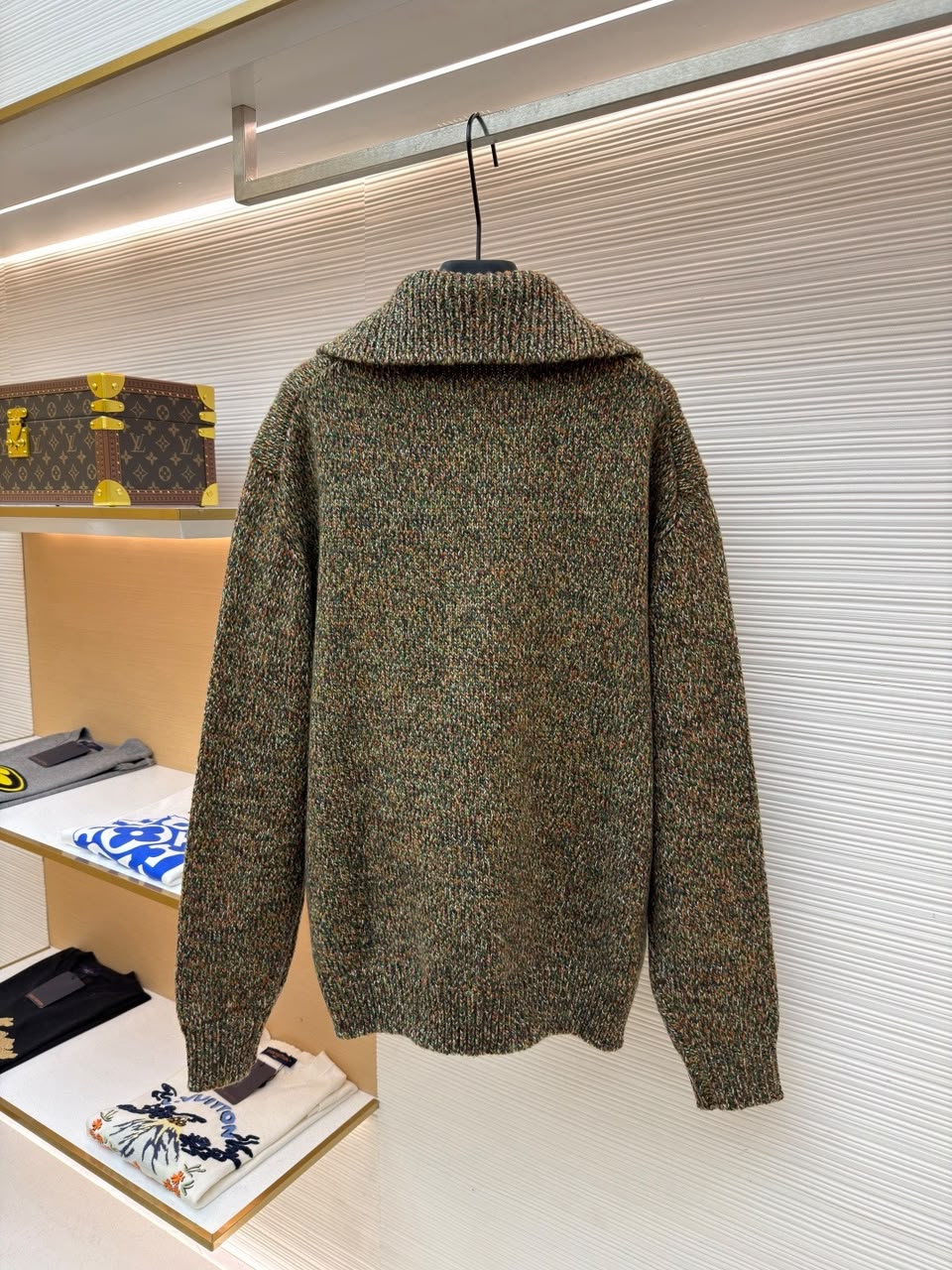 Alpe Granus Cashmere Half-Zip Sweater