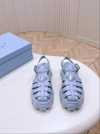 Prada Monolith blue