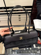 Chanel Small Shopping Bag Black