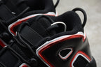 NIKE AIR MORE UPTEMPO BLACK/WHITE-LASER CRIMSON